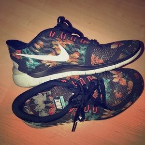 Floral Nikes